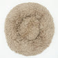 Round Plush Calming Pet Bed For Cats and Dog